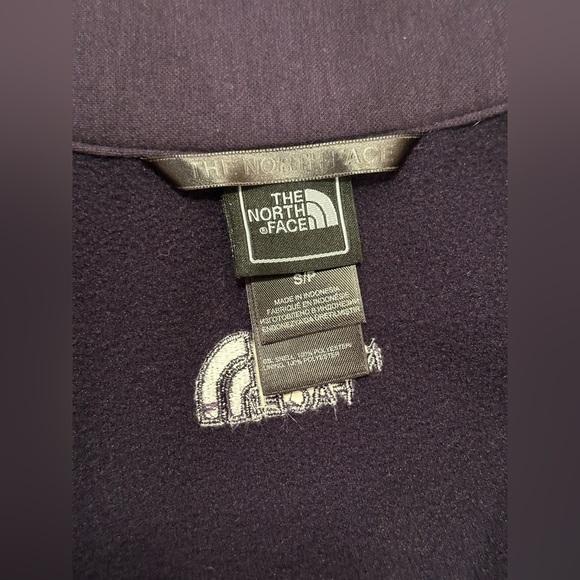 North Face Ladies Avery Belted Full Zip Fleece Jacket Purple Women Small - Picture 5 of 7
